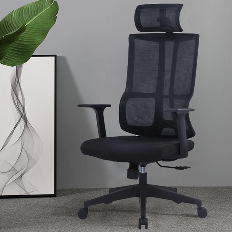 24" Wide Modern Desk Chair Breathable AirGrid Arms Included Office Chair Clearhalo 'furn' 'furn_office_chair' 'Furniture' 'Office Chairs' 'Office Furniture' 'office_chair' 1200x1200_ee0decc7-fd29-4a0a-8afa-c8a331391fae