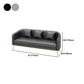 Hedendaagse hellende armbank 29.53 "H Single Cushion Sofa met kussens