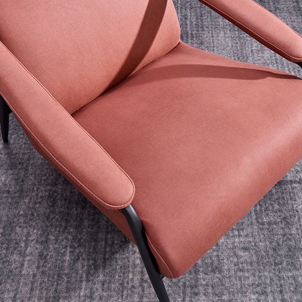 Mid-century Modern Bedroom Accent Armchair Solid Color Arm Chair Clearhalo 'Accent Chairs' 'accent_chairs' 'Chairs & Seating' 'furn' 'furn_accent_chairs' 'Furniture' 'Living Room Furniture' 1200x1200_ee11e718-5df3-4795-9dda-bb69bbd7b354