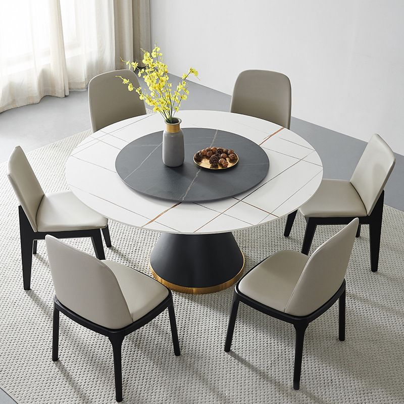 Modern Style Wood Side Dining Chairs Solid Leather Back Chair for Kitchen Clearhalo ' kitchen&dining_furn' 'Dining Chairs' 'Dining Tables & Seating' 'dining_chair' 'Furniture' 'furniture_dining_chair' 'Kitchen & Dining Furniture' 'kitchen' 1200x1200_ee12403d-0d0b-4ca8-a2be-0db02f176129