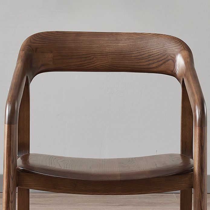 Traditional Style Ash Wood Chair Set Kitchen Open Back Dining Arm Chairs Clearhalo ' kitchen&dining_furn' 'Dining Chairs' 'Dining Tables & Seating' 'dining_chair' 'furn' 'furn_dining_chair' 'Furniture' 'furniture_dining_chair' 'Kitchen & Dining Furniture' 'kitchen' 1200x1200_ee12a688-6427-478f-83df-c928349d556a