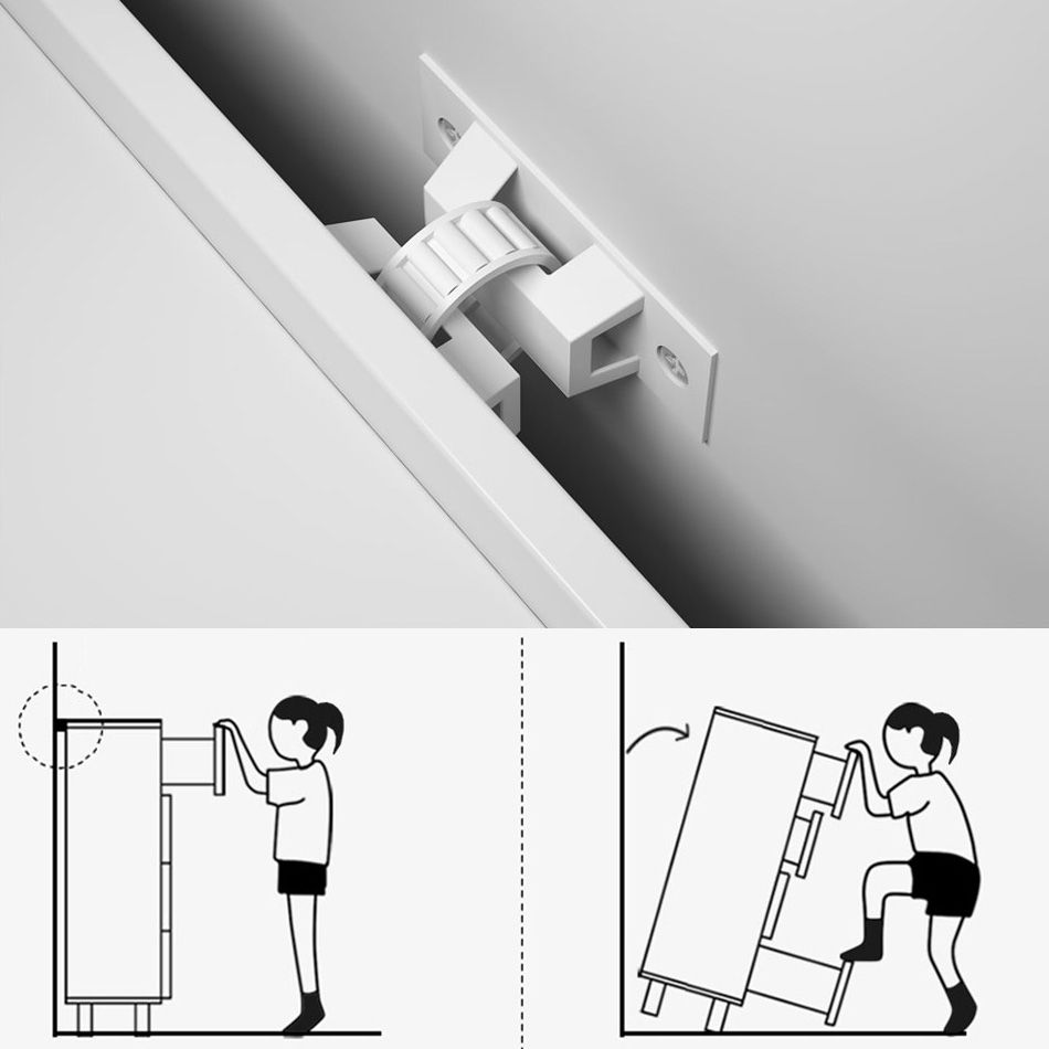 Verstelbare planken Dinerserver Moderne gefabriceerde houten server met schuifdeuren