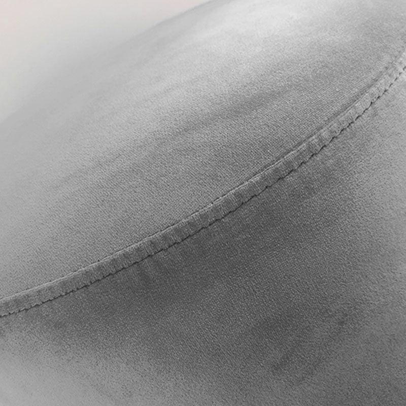 Solid Color Round Ottoman Mildew Resistant Velvet Upholstered Ottoman Clearhalo 'furn' 'furn_ottomans_poufs' 'Furniture' 'Living Room Furniture' 'Ottomans & Poufs' 'ottomans_poufs' 1200x1200_ee16e923-581c-484e-a689-29fd3e51280a