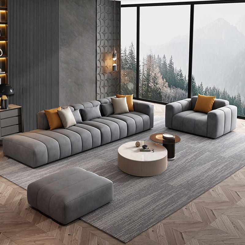 Biscuit Back Scandinavian Settee Living Room Standard Seating