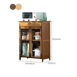 Moderno portabiatte sideboard della porta acrilica mobile in legno per l'uso della cucina