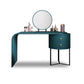 Glam Style 28.7" Height Vanity Set with Stool and Mirror Vanity