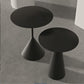 Pedestal Cocktail Table Set Mid-Century Metal Round Coffee Table Clearhalo 'Coffee & Accent Tables' 'Coffee Tables' 'coffee_tables' 'furn' 'furn_coffee_tables' 'Furniture' 'Living Room Furniture' 1200x1200_ee1b649f-02cb-45f0-84ab-794733067f6c