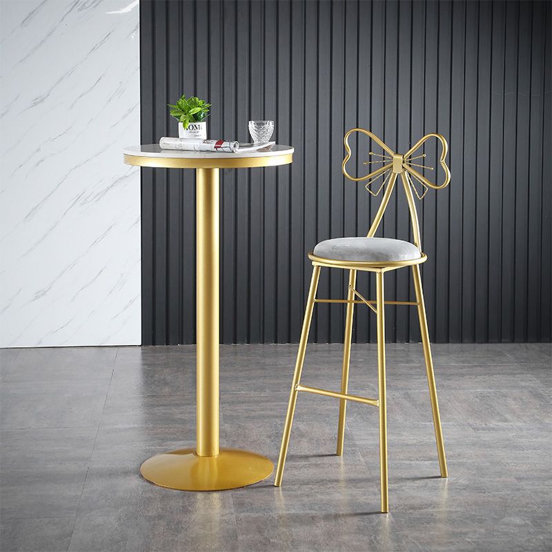 Upholstered Armless Glossy Bar Stools With Cushion And Metal Legs Clearhalo 'Bar Furniture' 'Bar Stools' 'bar_stools' 'furn' 'furn_bar_stools' 'furniture_bar_stools' 'Kitchen & Dining Furniture' 'kitchen&dining_furn' 'kitchen' 'kitchen_furn' Furniture' 1200x1200_ee1c7e4b-83ec-4701-ba16-70d9cef6d60f