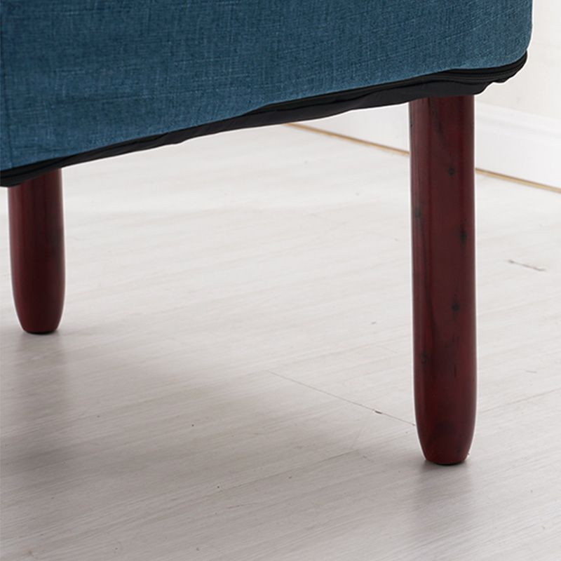 Leinen Lounge Stuhl 20.86 "L x 18.89" W einstellbarer Akzentstuhl mit Lagerung