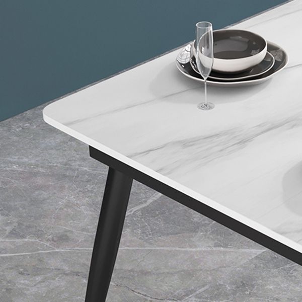 Glam 1/2/3/5/7 Pieces Dining Set Sintered Stone Dining Table Set for Home Use Clearhalo 'Dining Room Sets' 'Dining Tables & Seating' 'dining_room_set' 'furn' 'furn_dining_room_set' 'Furniture' 'furniture_dining_room_set' 'Kitchen & Dining Furniture' 'kitchen&dining_furn' 'kitchen' 1200x1200_ee202be3-ee57-4a47-8a58-261c484aee52