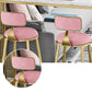 Glam 1/2/3 Pieces Metal Bar Table Set Rectangle Bar Table with High Stools for Home Clearhalo 'Bar Furniture' 'furn' 'furn_home_bar_bar_sets' 'Furniture' 'Home Bars & Bar Sets' 'home_bar_bar_sets' 'Kitchen & Dining Furniture' 1200x1200_ee2c7697-7110-4aa6-9a56-adcbb5a8453e