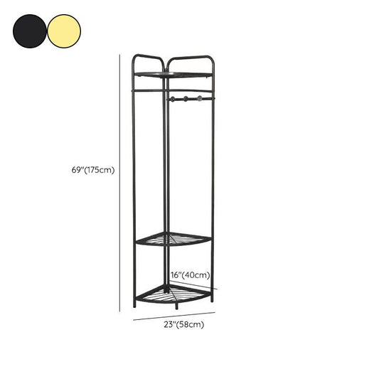 Moderner Stil mit fester Farbschacktrack Metall Rahmenkleiderbügel für Schlafzimmer