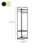 Hangage de manteau de manteau de couleur unie à couleurs solides de style moderne pour chambre à coucher