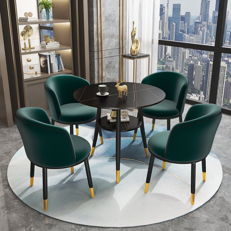 Round Dining Site Table Traditional Luxury 4-foot Stone Home Furniture Clearhalo ' dining_table' 'Dining Tables & Seating' 'Dining Tables' 'furn' 'furn_dining_table' 'Furniture' 'furniture_dining_table' 'Kitchen & Dining Furniture' 'kitchen&dining_furn' 'kitchen' 'kitchen_dining_table' 1200x1200_ee356724-d94c-4caa-a0c2-5d4b398b7102