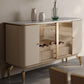 Sideboard Sideboard Glam Sideboard Sideboard cucina con 2 cassetti e 4 porte