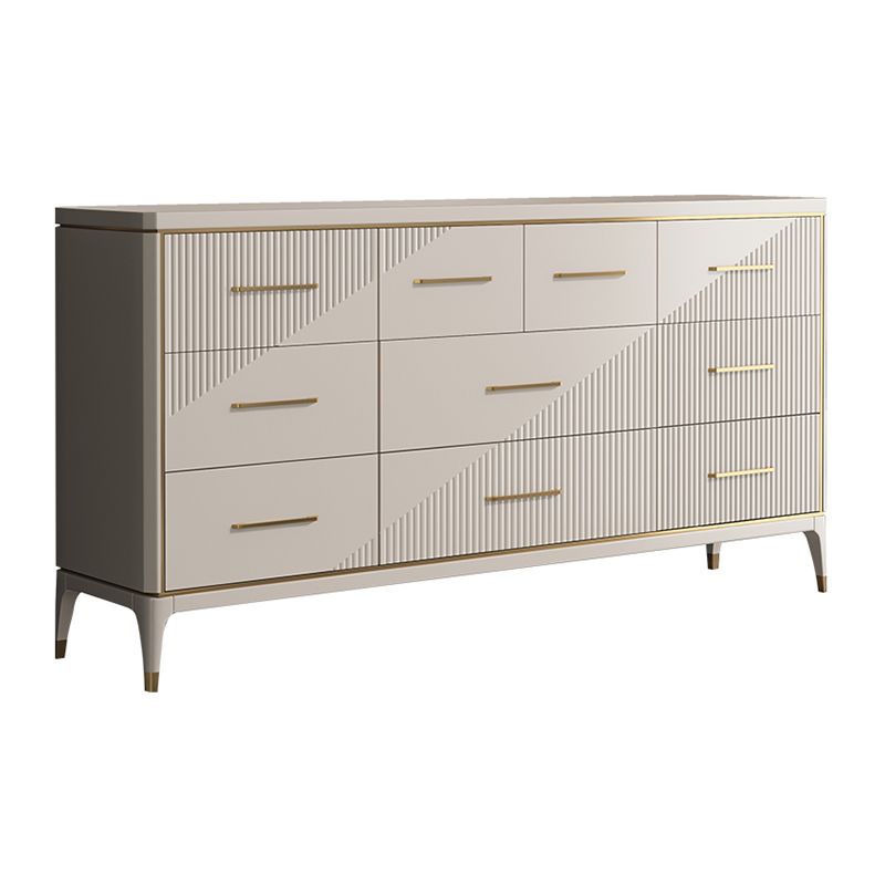 Classic Glam Double Dresser Birch Storage Chest with Drawers for Bedroom Clearhalo 'Bedroom Furniture' 'Dressers & Chests' 'dressers_chests' 'furn' 'furn_dressers_chests' 'Furniture' 1200x1200_ee38f1f3-8c9f-4934-80c1-8111a1485fd4