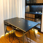 Industrial Rectangle Dining Room Table Oak Solid Wood Table with 4 Black Legs Clearhalo ' dining_table' 'Dining Tables & Seating' 'Dining Tables' 'furn' 'furn_dining_table' 'Furniture' 'furniture_dining_table' 'Kitchen & Dining Furniture' 'kitchen&dining_furn' 'kitchen' 'kitchen_dining_table' 1200x1200_ee3976e8-3871-47c0-80bb-747264bd5633