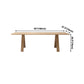 Solid Wood Contemporary Rectangular Table Wood Top Table for Dining Room and Kitchen Clearhalo ' dining_table' 'Dining Tables & Seating' 'Dining Tables' 'furn' 'furn_dining_table' 'Furniture' 'furniture_dining_table' 'Kitchen & Dining Furniture' 'kitchen&dining_furn' 'kitchen' 'kitchen_dining_table' 1200x1200_ee420b46-d4c1-4bf8-96bf-6ab49be0f9f0