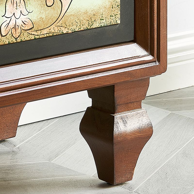 Casa di casa in legno moderno tavolo da sideboard rettangolare minimalista con cassetti