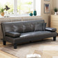 Modern Biscuit Back Faux Leather Sofa with Foldable and Wear-resisting Clearhalo 'furn' 'furn_sofas' 'Furniture' 'furniture_sofas' 'kitchen' 'kitchen_sofas' 'Living Room Furniture' 'Sofa' 'sofas' 1200x1200_ee43ea10-40f2-486b-886e-a14297572cb1