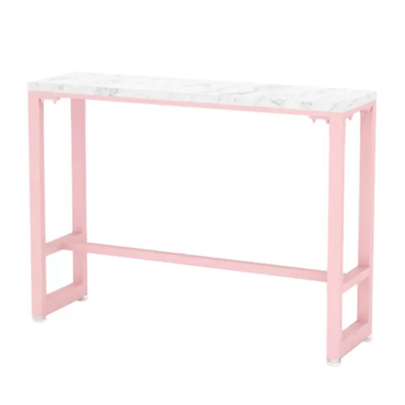 Moderno tavolo da barre da barre da 1/5 pezzi Set di rettangolo di pietra per caffè