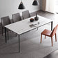 Stone Modern Rectangle Dining Table Matte Finish 4 Legs Table for Kitchen Clearhalo ' dining_table' 'Dining Tables & Seating' 'Dining Tables' 'Furniture' 'furniture_dining_table' 'Kitchen & Dining Furniture' 'kitchen&dining_furn' 'kitchen' 'kitchen_dining_table' 1200x1200_ee4913f3-32ad-4afb-bb08-e5309fe82c09