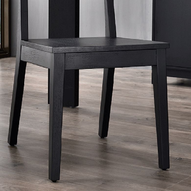 Sedia moderna in legno spostano a braccio con gambe di cenere per sala da pranzo