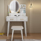 Traditions Dressing Table Cherry Bedroom Lighted Mirror Standing Make-up Vanity Clearhalo 'Bedroom Furniture' 'furn' 'furn_makeup_vanities' 'Furniture' 'Makeup Vanities' 'makeup_vanities' 1200x1200_ee4fa4bb-f02d-4bd4-987f-dec360987469