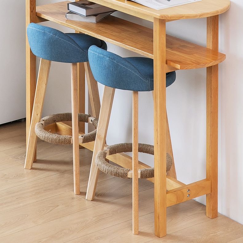 Scandinavian Coffee Shop Low Back Stool Matte Finish Upholstered Bar Stools Clearhalo 'Bar Furniture' 'Bar Stools' 'bar_stools' 'furn' 'furn_bar_stools' 'Furniture' 'furniture_bar_stools' 'Kitchen & Dining Furniture' 1200x1200_ee50fa62-ba1e-4473-8c6f-91a1d4e4cab7