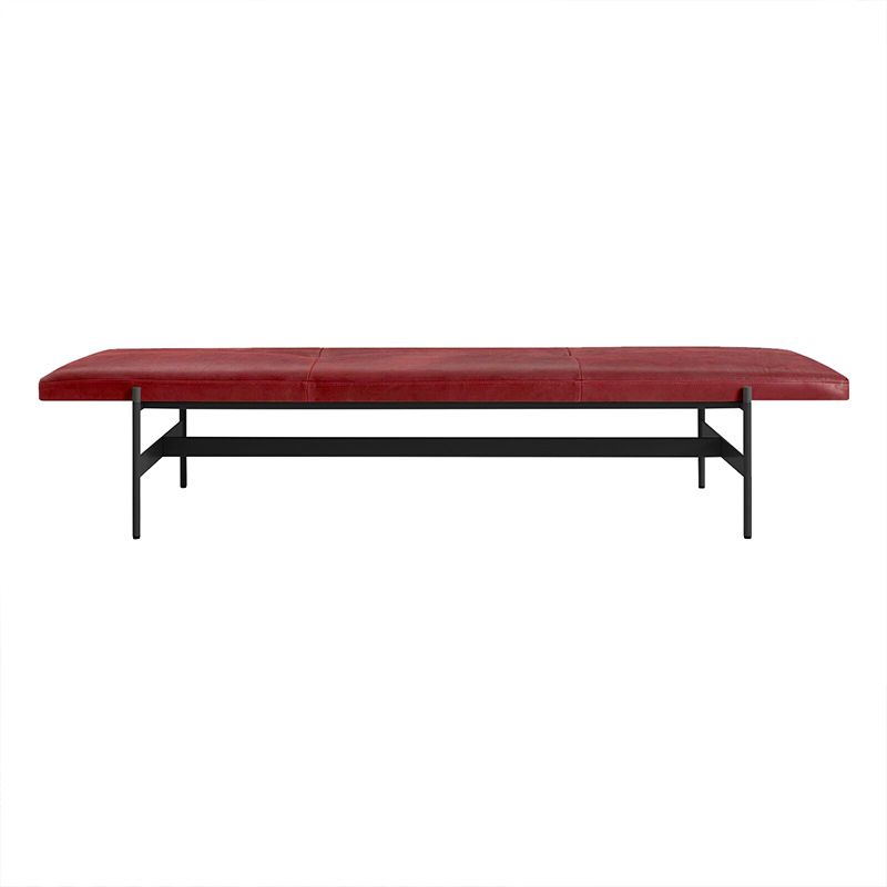 13.78" Wide Modern Bench Upholstered Entryway Bench with Cushioned Clearhalo 'Benches' 'Chairs & Seating' 'furn' 'furn_benches' 'Furniture' 'Living Room Furniture' 1200x1200_ee50fbb2-e61d-49e3-b48f-3be7b0ec8964