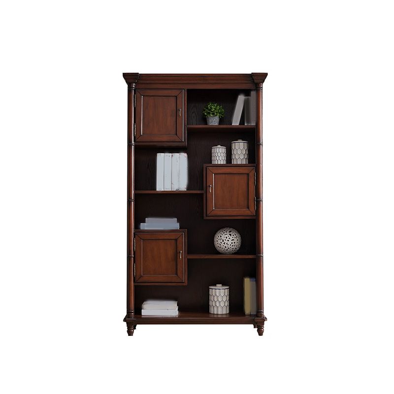 Mid-Century Modern Rectangle Accent Cabinet in Solid Wood with Door Clearhalo 'Cabinets & Chests' 'cabinets_chests' 'furn' 'furn_cabinets_chests' 'Furniture' 'Living Room Furniture' 1200x1200_ee53609e-22f2-403c-97cf-66f2504e4108