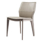 Contemporary Metal Dining Room Chair Armless Leather Dining Chairs for Home Use