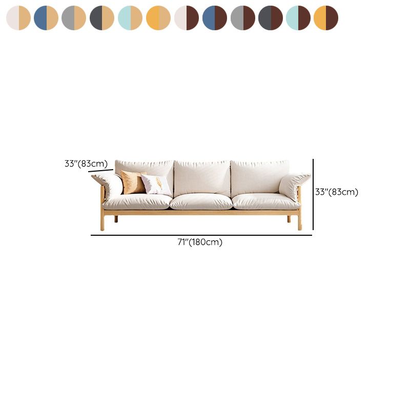 3-Seater 32.67" H Solid Wood Frame Pillow Top Arm Sofa for Living Room Clearhalo 'furn' 'furn_sofas' 'Furniture' 'Living Room Furniture' 'Sofa' 'sofas' 1200x1200_ee5b97b1-cf60-4719-8a4a-748e556dfb22