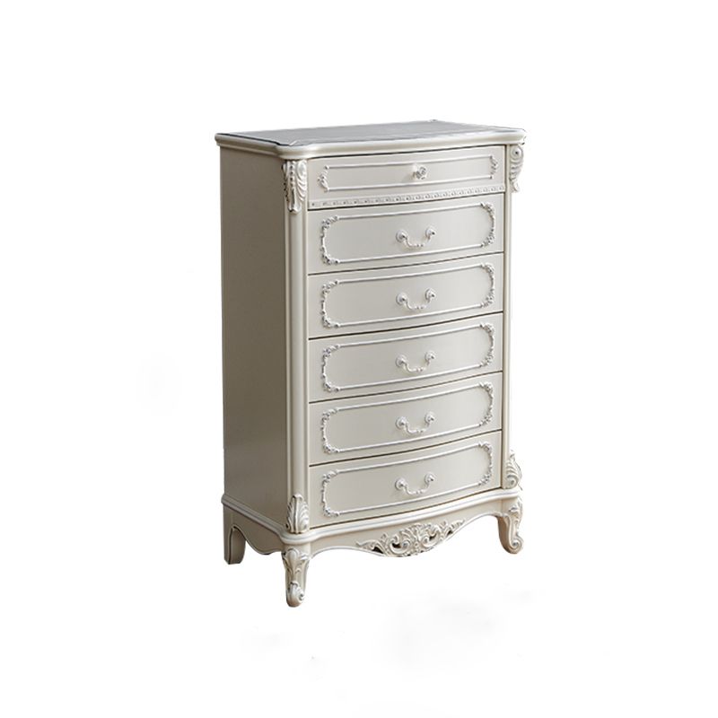 Commode de rangement traditionnelle, commode en bois massif pour la maison