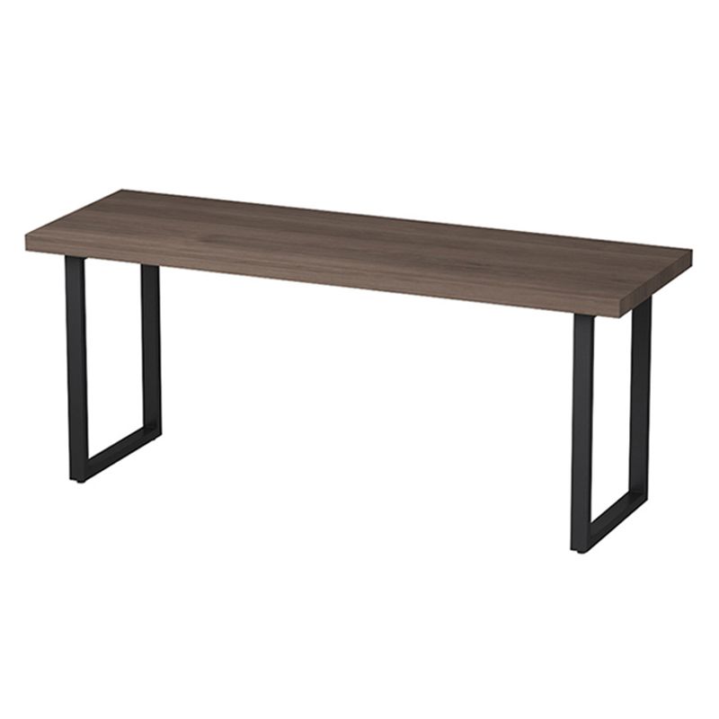 Industrial Style Office Desk Rectangle Wooden Sled Writing Desk for Home Clearhalo 'furn' 'furn_office_desk' 'Furniture' 'furniture_office_desk' 'Office Desks' 'Office Furniture' 'office_desk' 1200x1200_ee5d5203-9a1d-4d63-b74f-87ba1171b434