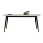 Rectangle Luxury Style Dining Table Two-Color Fixed Table with Sintered Stone Clearhalo ' dining_table' 'Dining Tables & Seating' 'Dining Tables' 'furn' 'furn_dining_table' 'Furniture' 'furniture_dining_table' 'Kitchen & Dining Furniture' 'kitchen&dining_furn' 'kitchen' 'kitchen_dining_table' 1200x1200_ee61b8df-4863-488c-8988-03233a9a271e