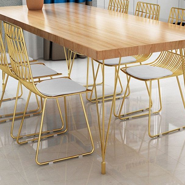 Set da pranzo in metallo per cucina 1/5/7 pezzi Dinette moderna