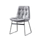 Contemporary Chair Dining Armless Chairs with Metal Legs for Kitchen Clearhalo ' kitchen&dining_furn' 'Dining Chairs' 'Dining Tables & Seating' 'dining_chair' 'furn' 'furn_dining_chair' 'Furniture' 'furniture_dining_chair' 'Kitchen & Dining Furniture' 'kitchen' 1200x1200_ee6a2e8f-4383-42bf-ad04-69550fb1695c