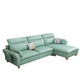 Flared Arms Sofa with Ottoman Included and Storage for 3 People
