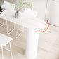 Contemporary Bar Table Stone Pub Table with Iron Base for Dining Room Clearhalo 'Bar Furniture' 'Bar Tables' 'bar_tables' 'furn' 'furn_bar_tables' 'Furniture' 'furniture_bar_tables' 'Kitchen & Dining Furniture' 1200x1200_ee772968-737c-418f-9d39-b3d37676ed4b