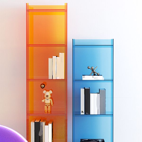 Scandinavian Acrylic Standard Bookshelf Vertical Closed Back Bookshelf for Living Room Clearhalo 'Bookcases' 'furn' 'furn_bookcases' 'Furniture' 'furniture_bookcases' 'kitchen' 'kitchen_bookcases' 'Living Room Furniture' 'Office Furniture' 1200x1200_ee774c82-cb26-48be-aadf-eefb0c585bf6