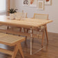 Industrial Trestle Dining Table Pine Wood Table for Dining Room Clearhalo 'Dining Tables & Seating' 'Dining Tables' 'dining_table' 'furn' 'furn_dining_table' 'Furniture' 'Kitchen & Dining Furniture' 1200x1200_ee779ca4-ac4c-4d10-81c0-bc03a83b62d9