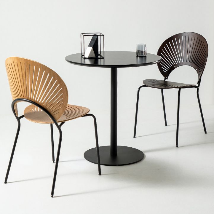 Round Pedestal Dinette Table Simplicity Style Dining Site Table for Home Use Clearhalo ' dining_table' 'Dining Tables & Seating' 'Dining Tables' 'furn' 'furn_dining_table' 'Furniture' 'furniture_dining_table' 'Kitchen & Dining Furniture' 'kitchen&dining_furn' 'kitchen' 'kitchen_dining_table' 1200x1200_ee7922c2-227a-4e62-ae93-1f9c71f4ad64