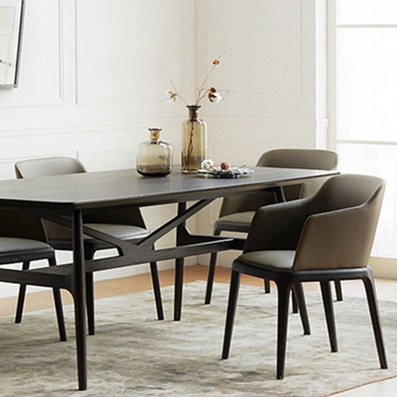 Arml Dining Chairs Modern Faux Leather Side Chairs for Dining Room Clearhalo 'Dining Chairs' 'Dining Tables & Seating' 'dining_chair' 'furn' 'furn_dining_chair' 'Furniture' 'furniture_dining_chair' 'Kitchen & Dining Furniture' 1200x1200_ee79fae0-83c8-48fb-959f-aeb2405b5865