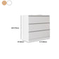 Contemporary Chest Wood Vertical Chest with Drawers for Home/Office