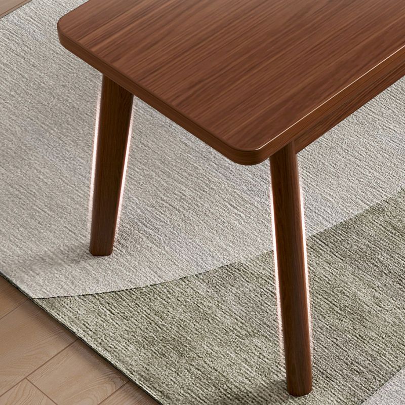 Contemporary Engineered Wood Bench Rectangle Seating Bench with Legs Clearhalo 'Benches' 'Chairs & Seating' 'furn' 'furn_benches' 'Furniture' 'Living Room Furniture' 1200x1200_ee81b653-4cf7-4f59-bef6-28d0c85ec9f1