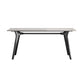 Rectangle Shape Industrial Style Table Sintered Stone Fixed Table for Home Use Clearhalo ' dining_table' 'Dining Tables & Seating' 'Dining Tables' 'furn' 'furn_dining_table' 'Furniture' 'furniture_dining_table' 'Kitchen & Dining Furniture' 'kitchen&dining_furn' 'kitchen' 'kitchen_dining_table' 1200x1200_ee853e66-526d-40b2-a8ac-60ffe1728c80
