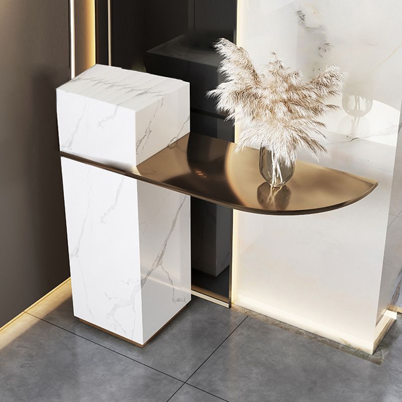 Free Form Contemporary Console Table Metal Console Sofa Table