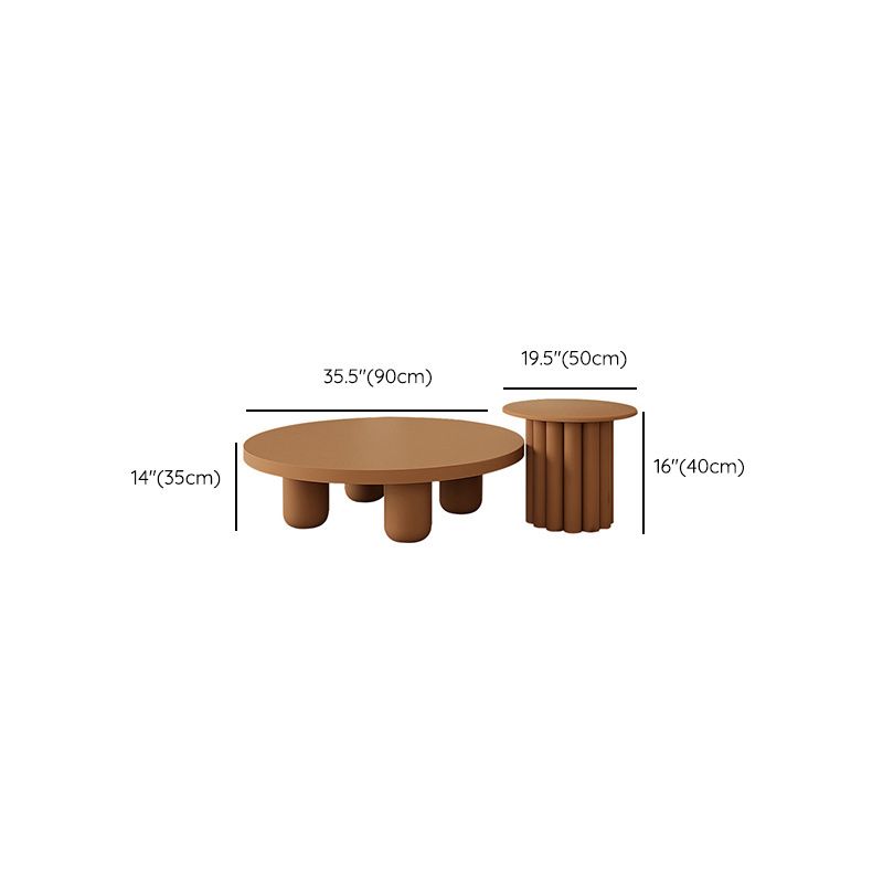 4 Legs Rectangular Coffee Table Contemporary Wood Bunching Tables Clearhalo 'Coffee & Accent Tables' 'Coffee Tables' 'coffee_tables' 'furn' 'furn_coffee_tables' 'Furniture' 'Living Room Furniture' 1200x1200_ee872f45-886b-4a2e-abbe-dc4e6fe3357f