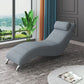 Faux Leather Chaise Lounge Armless Solid Color Chaise for Bedroom and Living Room Clearhalo 'Chairs & Seating' 'Chaise Lounge' 'chaise_lounge' 'furn' 'furn_chaise_lounge' 'Furniture' 'Living Room Furniture' 1200x1200_ee87f4a4-edfe-4141-8527-3ea7614e61cd